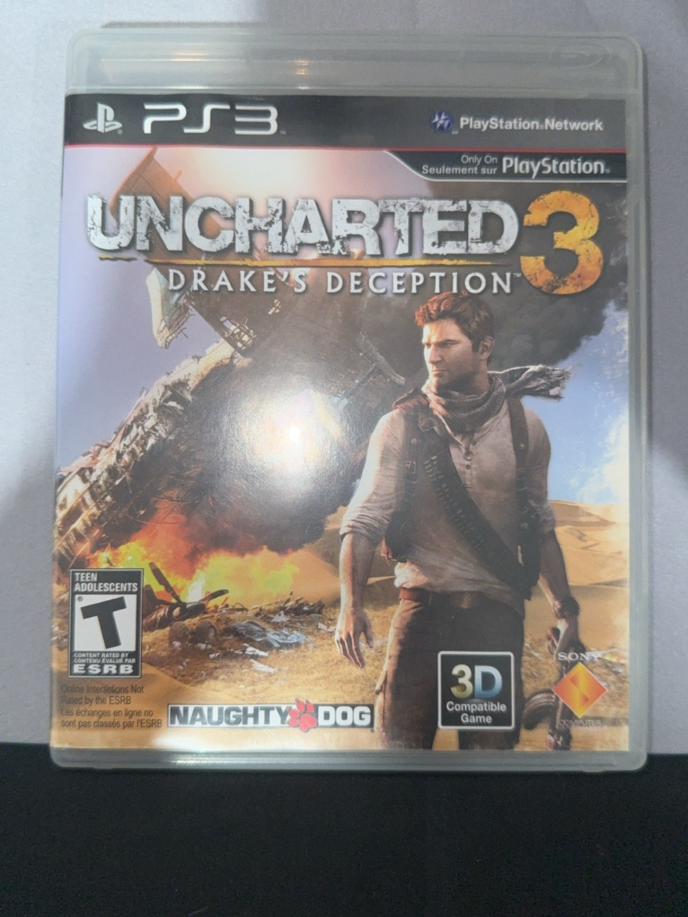 Uncharted 3 drake’ deception Game for Sony PS3